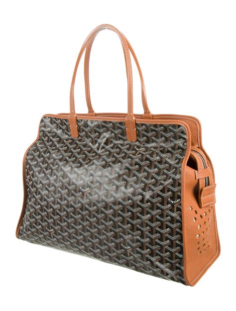 realreal goyard hardy|Goyard hardy pm bag.